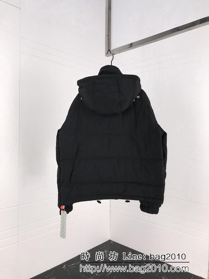 OFF-WHITE 迷彩河豚印花 時尚迷彩羽絨 男款夾克  ydi1698